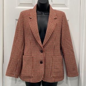 Vintage Liberty House Houndstooth Blazer